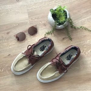 Vans Canvas & Leather Sneakers